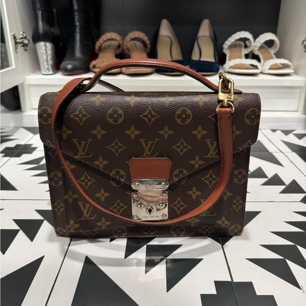 LV Vintage Monceau Shoulder Bag